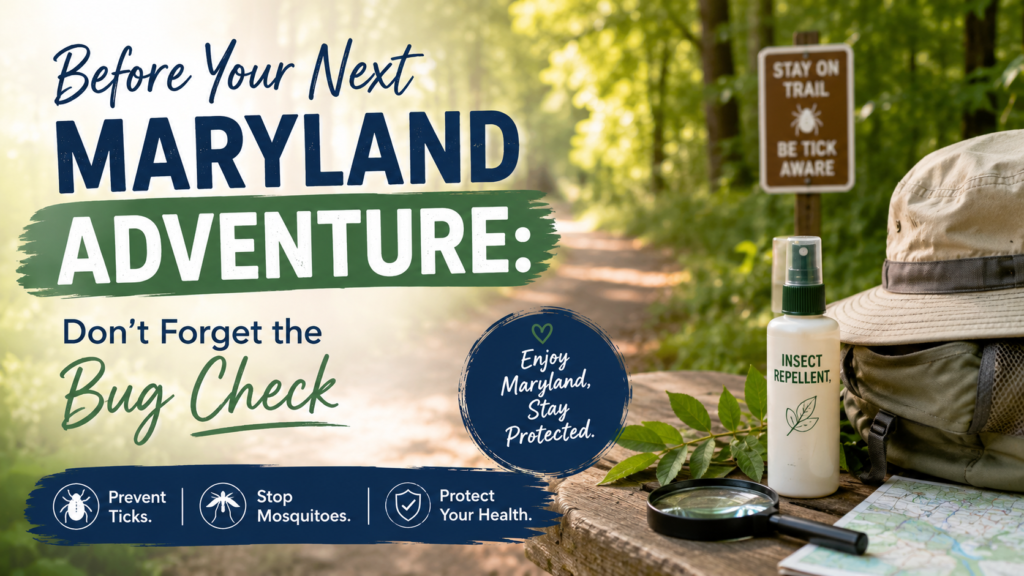Tick and mosquito prevention in Maryland